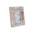 Fotorahmen DKD Home Decor Kristall Elefant Braun Weiß Mango-Holz Indianer (23 x 1,5 x 28 cm)