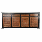 Anrichte DKD Home Decor Schwarz natürlich Akazienholz 200 x 45 x 86 cm