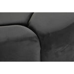 Fußstütze DKD Home Decor Grau 30 % Polyester (85 x 85 x 48 cm)