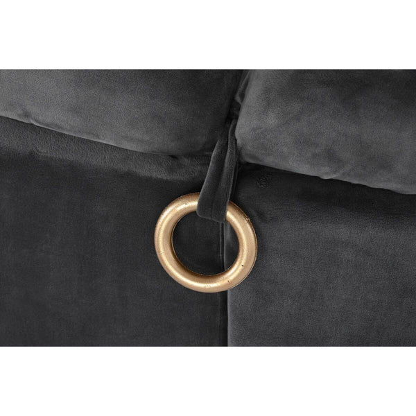 Hocker DKD Home Decor Grau Metall (Restauriert A)