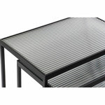3er-Set Tischchen DKD Home Decor Schwarz 58 x 36,5 x 53,5 cm