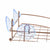 Eckregal DKD Home Decor 2 Stücke