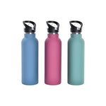 Thermosflasche DKD Home Decor Doppelte Wand 3 Stücke