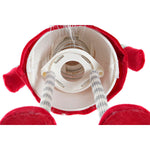 Deko-Figur DKD Home Decor Weihnachten Zwerg Polyester (15 x 12 x 55 cm) (2 Stück)