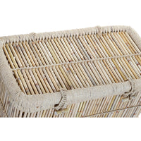 Truhensatz DKD Home Decor natürlich Bambus Schnur 74 x 46 x 46 cm (2 Stück)