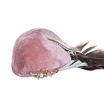 Weihnachtsschmuck DKD Home Decor Polyester Fugl (25 x 8 x 8 cm) (2 Stück)