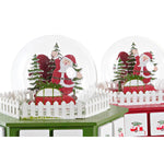 Adventskalender DKD Home Decor Holz (22 x 19 x 20 cm) (2 Stück)