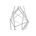 Weihnachtsschmuck DKD Home Decor Silberfarben Gold Metall Stern (2 Stück) (30 x 11 x 30 cm)