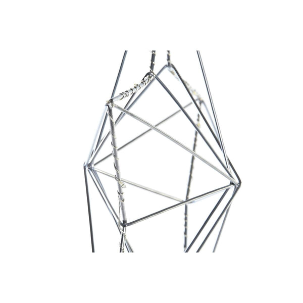 Weihnachtsschmuck DKD Home Decor Silberfarben Gold Metall Stern (2 Stück) (30 x 11 x 30 cm)