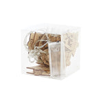 LED-Lichterkette DKD Home Decor Rentier Glocken Braun 6,5 x 1,4 x 5,8 cm