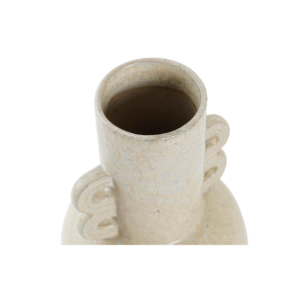 Vase DKD Home Decor aus Keramik Grau grün (12 x 12 x 15 cm)