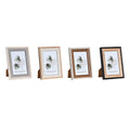Fotorahmen DKD Home Decor Grau Beige Braun Weiß Tropical Holz MDF (15 x 1,5 x 20 cm) (4 Stück)
