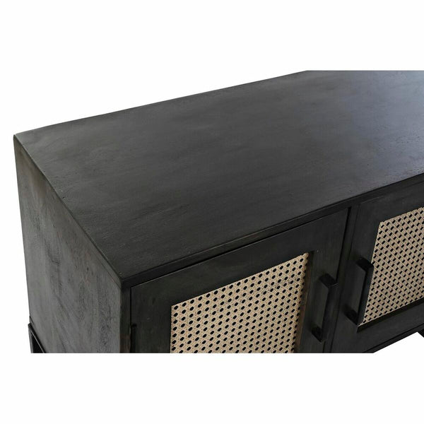 Anrichte DKD Home Decor   Braun Rattan Mango-Holz 155 x 40 x 61,5 cm