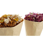 Strauss DKD Home Decor Pink Gelb Getrocknete Blume (20 x 12 x 50 cm) (2 Stück)