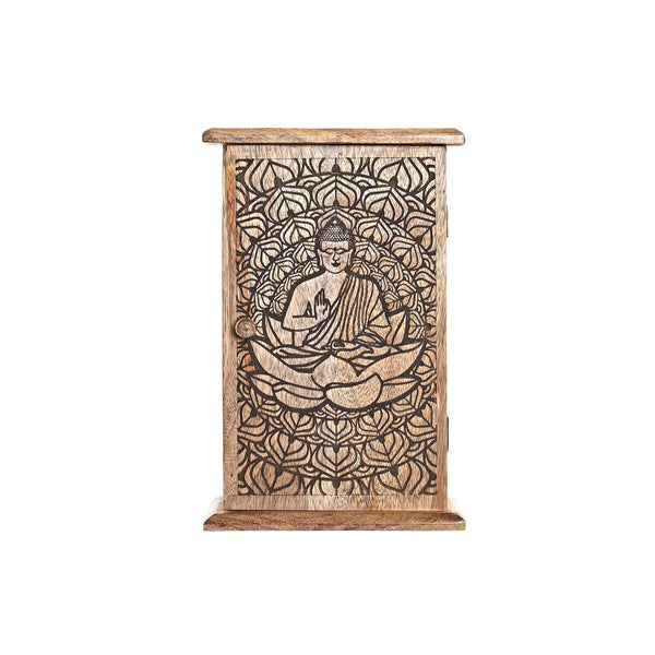 Schlüsselschrank DKD Home Decor Braun Dunkelbraun 18 x 7,5 x 28 cm