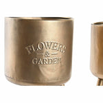 Satz Blumentöpfe DKD Home Decor 25,5 x 25,5 x 44 cm Metall (2 Stück)