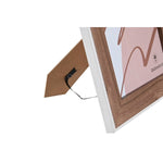 Fotorahmen DKD Home Decor Kristall Weiß Holz MDF (27,5 x 1,5 x 32,5 cm)
