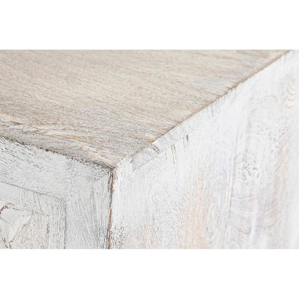 Anrichte DKD Home Decor   Weiß Metall Mango-Holz 150 x 38 x 80 cm