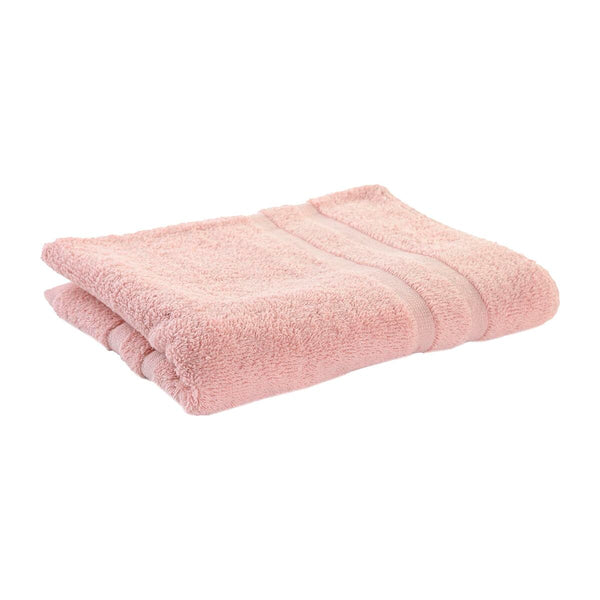 Badematte DKD Home Decor 600 gsm Baumwolle Hellrosa (80 x 50 x 1 cm)