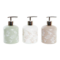 Seifenspender DKD Home Decor Kristall ABS 350 ml (8 x 8 x 14 cm) (3 Stück)