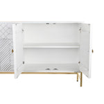 Anrichte DKD Home Decor Weiß Messing Mango-Holz 157 x 43 x 84 cm 153 x 43 x 84 cm Rhombusse