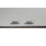 Anrichte DKD Home Decor Weiß Grau Gold Messing Mango-Holz 93 x 41 x 114 cm