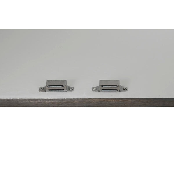 Anrichte DKD Home Decor Weiß Grau Gold Messing Mango-Holz 93 x 41 x 114 cm