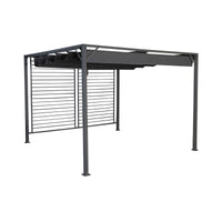 Pergola DKD Home Decor Grau 300 x 300 x 230 cm Stahl