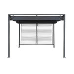 Pergola DKD Home Decor Grau 300 x 300 x 230 cm Stahl