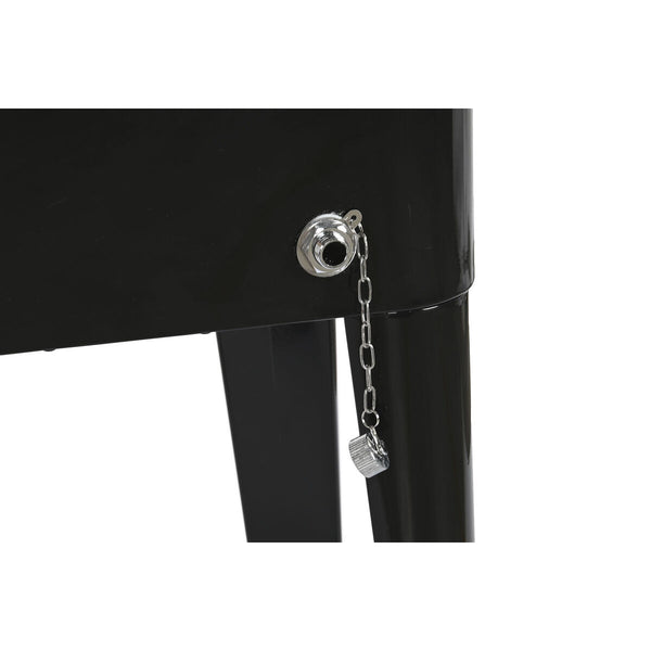 Tragbarer Kühlschrank DKD Home Decor 74 x 43 x 83 cm Schwarz Stahl Aluminium Polypropylen 56 L
