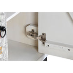 Anrichte DKD Home Decor Weiß Beige Grau Bunt aus Keramik Mango-Holz 150 x 38 x 80 cm