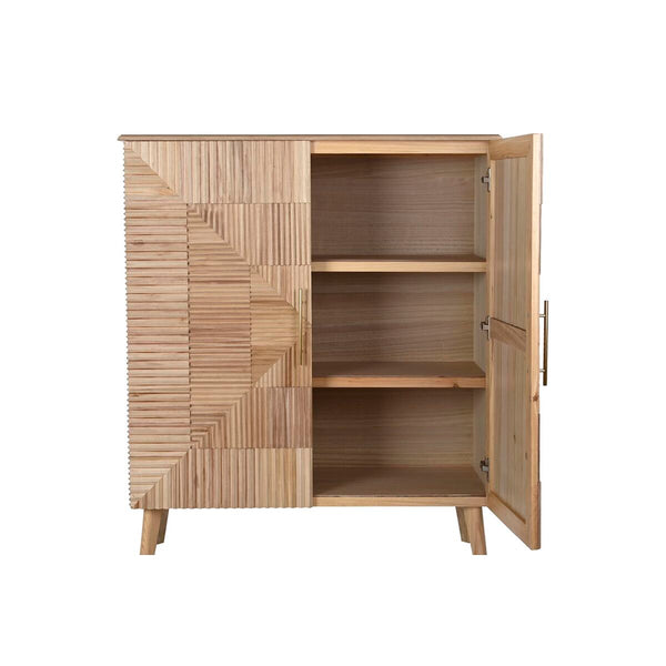 Anrichte DKD Home Decor Gold Hellbraun Paulonia-Holz Holz MDF 100 x 44 x 118 cm
