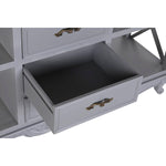 Anrichte DKD Home Decor Grau natürlich Paulonia-Holz Holz MDF 132 x 40 x 84.5 cm 132 x 40 x 84,5 cm