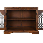 Anrichte DKD Home Decor Holz Metall Dunkelbraun (90 x 40 x 90 cm)