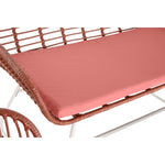 Gartenmöbel DKD Home Decor Weiß Terrakotta 124 x 74 x 84 cm (4 Stücke)