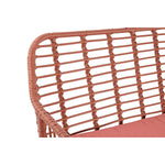Gartenmöbel DKD Home Decor Weiß Terrakotta 124 x 74 x 84 cm (4 Stücke)