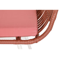 Gartenmöbel DKD Home Decor Weiß Terrakotta 124 x 74 x 84 cm (4 Stücke)