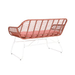 Gartenmöbel DKD Home Decor Weiß Terrakotta 124 x 74 x 84 cm (4 Stücke)