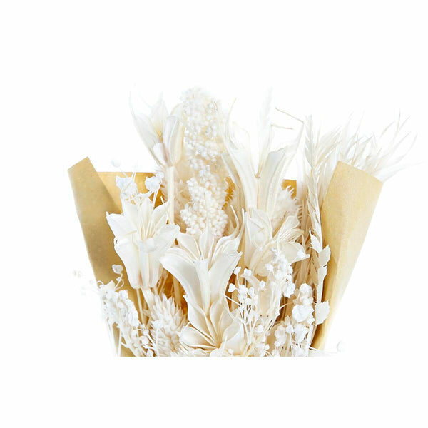 Strauss DKD Home Decor Beige Gelb Getrocknete Blume (10 x 5 x 18 cm) (2 Stück)