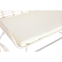 Gartenmöbel DKD Home Decor Weiß 124 x 74 x 84 cm (4 Stücke)