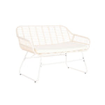 Gartenmöbel DKD Home Decor Weiß 124 x 74 x 84 cm (4 Stücke)