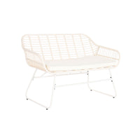 Gartenmöbel DKD Home Decor Weiß 124 x 74 x 84 cm (4 Stücke)