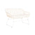 Gartenmöbel DKD Home Decor Weiß 124 x 74 x 84 cm (4 Stücke)