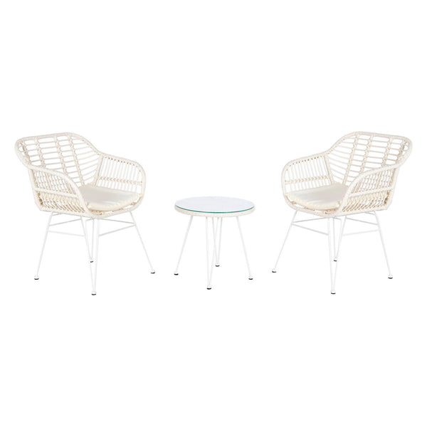 Tisch-Set mit 2 Stühlen DKD Home Decor 56 x 57,5 x 82 cm