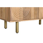 Regal DKD Home Decor Gold natürlich Mango-Holz 90 x 40 x 180 cm