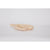 Tablett für Snacks DKD Home Decor Hellbraun natürlich Tropical 38 x 21 x 5 cm 30 x 21 x 5 cm