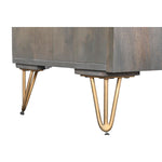 Anrichte DKD Home Decor Braun Metall Mango-Holz 177 x 45 x 77 cm