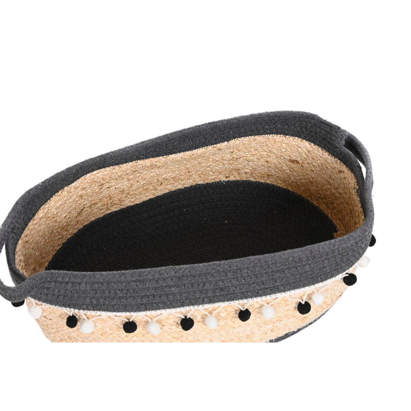 Korb-Set DKD Home Decor Boho 36 x 26 x 15 cm 45 x 25 x 16 cm