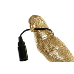 Wandleuchte DKD Home Decor Gold Harz 220 V 25 W Papagei (14 x 11,5 x 46 cm)