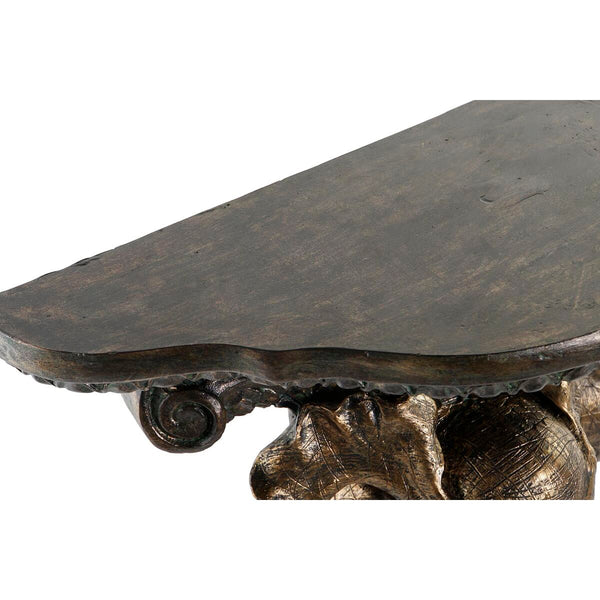 Regale DKD Home Decor Elefant Gold Harz (36,5 x 16,5 x 36 cm)